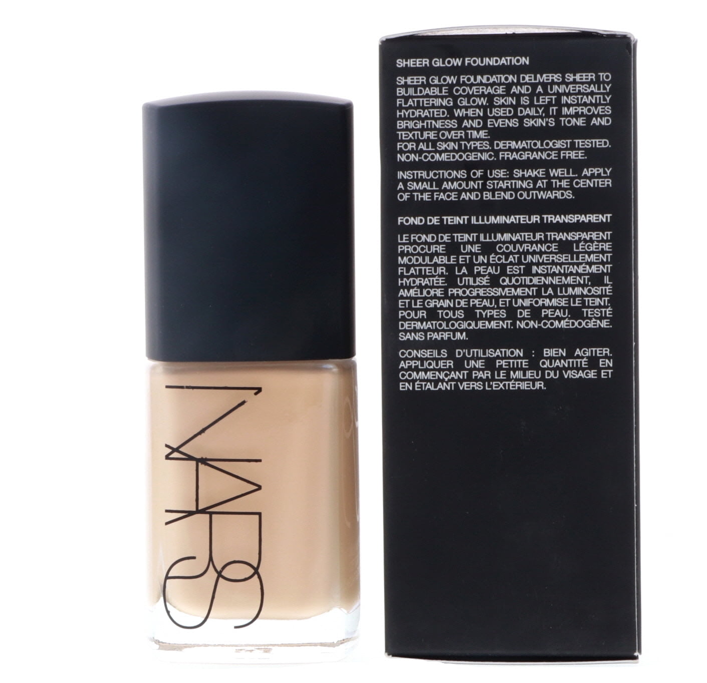 NARS Sheer Glow Foundation, Stromboli, 1 oz