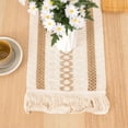 thumbnail image 2 of Table Runnerfor Party,Table Runner Cotton Linen Dinning Table Decoration Wedding Party Table Runner Rapid Response, 2 of 10