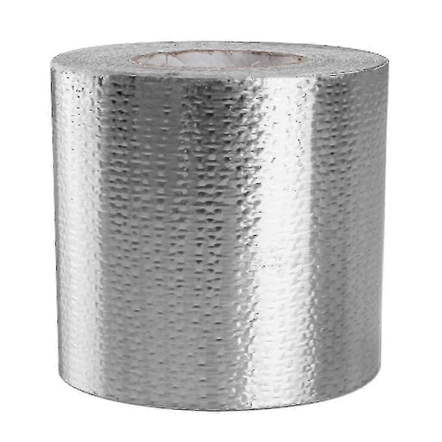 Heat Resistant Aluminum Foil Tape for Car Parts - Thermal Barrier, 10m x5cm, Silver