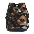 thumbnail image 4 of Disketp Steampunk Squirrel Pilot Mochila Estampada para Hombre y Mujer – Mochila Ligera Clásica con Múltiples Bolsillos para Universidad, Trabajo y Viajes-One Size, 4 of 5