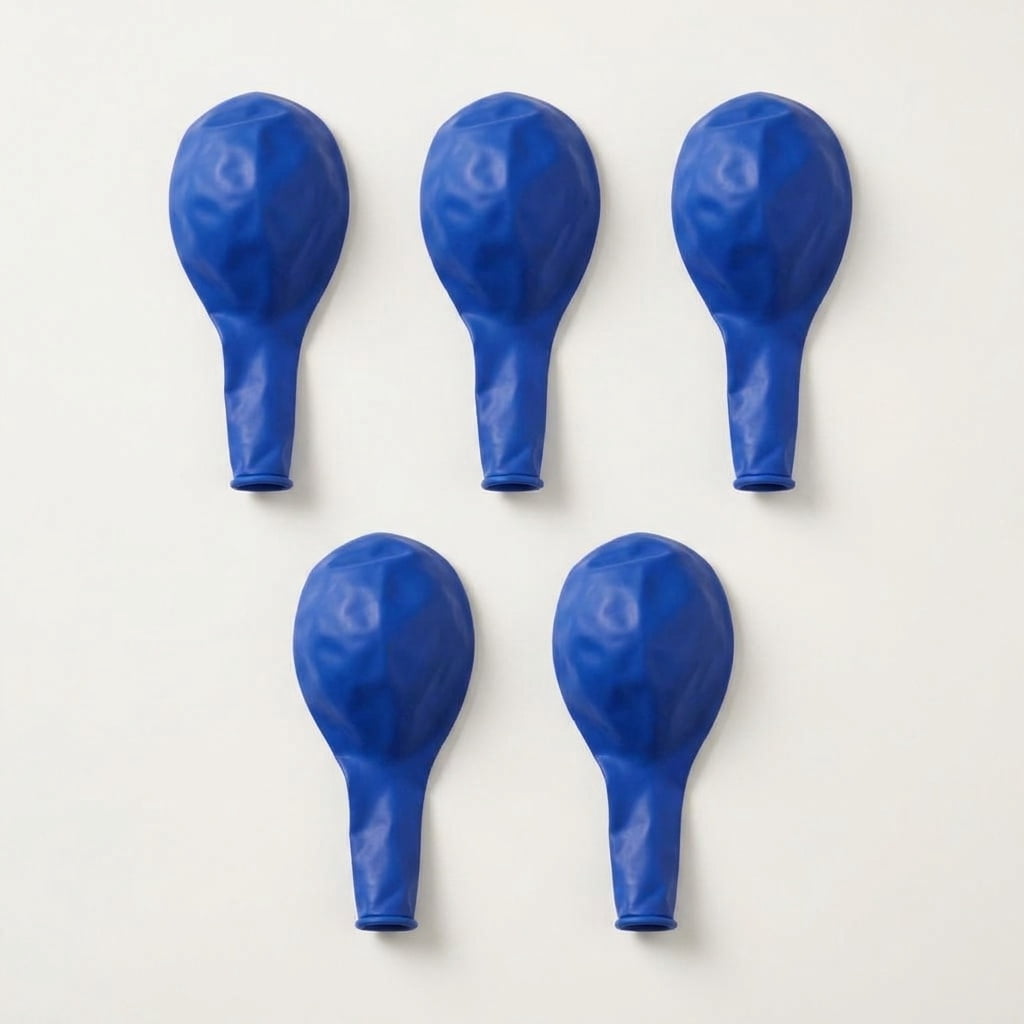12" Electric Blue Latex Balloons, 15 Pieces, by Way To Celebrate