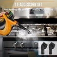 thumbnail image 4 of Portable Multi-Surface Steam Cleaner Kit with 11 Accessories for Home and Auto Deep Cleaning, 4 of 9