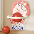 thumbnail image 5 of Indoor Hanging Basketball Hoop, Mini Basketball Set, Wall Mount Hoop, Toss Game, Sports Activity Toy for 1-3 Years, 5 of 7