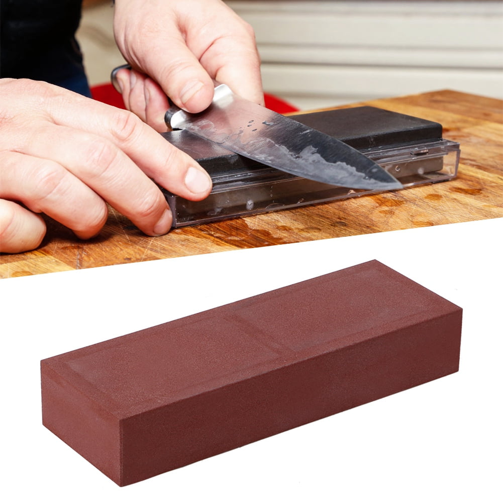 Knife Sharpening Stone 400 Grit Household Red Knife Grinder