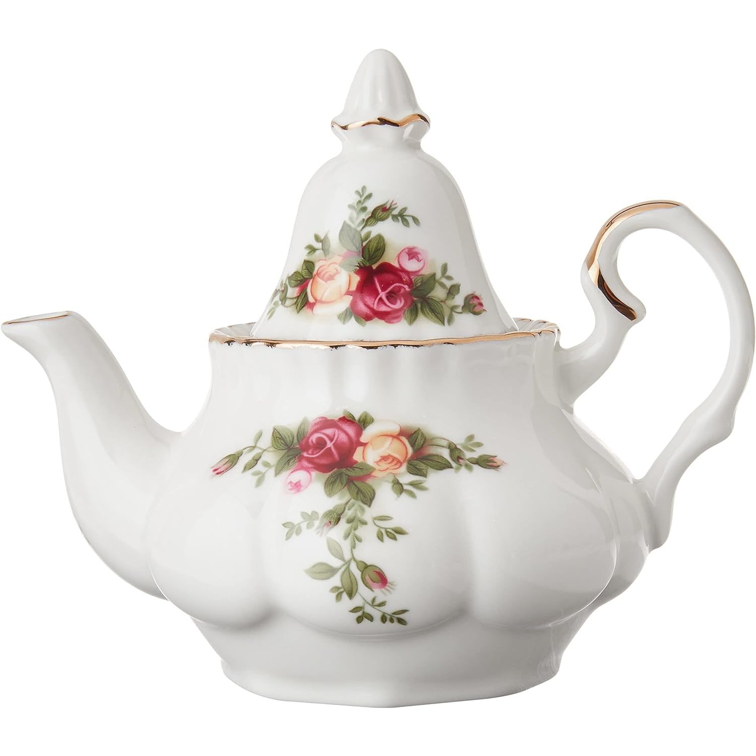 Royal Albert Old Country Roses Tea Set 9 Pieces Le Petite, Bone China, Multicolor - OCRFUN22117 - image 2 of 6