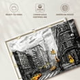 thumbnail image 6 of Elephant Stock Nyc Wall Art - Horizontal Canvas Wall Art - Living Room Wall Decor - City Canvas - Orange And Gray Decor - 24" x 16", 6 of 8