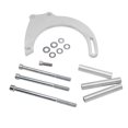 thumbnail image 2 of Alternator Bracket Kit, Long Water Pump Bracket Kit Silver Anti Deform  For Car Replacement For GM, 2 of 8