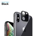 thumbnail image 3 of New Camera Lens Protector Camera Lens Metal Frame Ultra-Thin High Definition 9H Hardness 2.5D Bubble-Free Anti-Scratch Clear Protector for iPhone 11 X/XS/XSMAX, 3 of 5