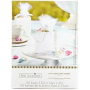 Best Occasions Gift Bag Favor Bag 50 Count