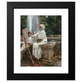 thumbnail image 2 of John Singer Sargent 15x18 Black Modern Framed Museum Art Print Titled - The Fountain, Villa Torlonia Frascati, Italy (1907), 2 of 5