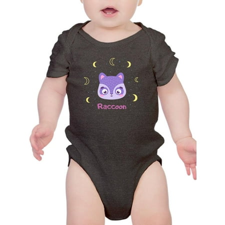

Storybook Racoon Face Bodysuit Infant -Image by Shutterstock 6 Months