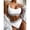 White, variant on Womens Bikini Sets,High Waisted Halter Ruffled Floral Print Push up Back Braided Straps Swimwear,Bathing Suit for Women Summer Clearance