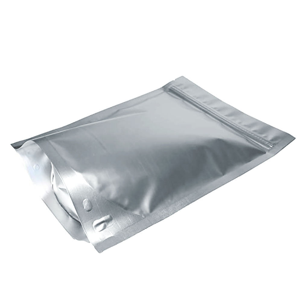 Details about   25-50PCs Silver Aluminum Foil Mylar Bag Vacuum Bag sealed food storage bag