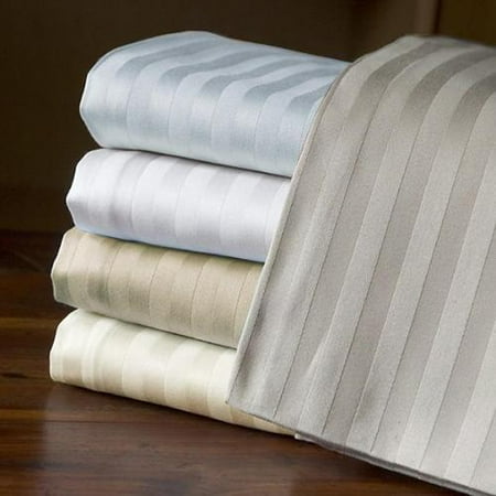 - Echelon Home Egyptian Cotton 800 Thread Count Deep Pocket Stripe Sheet Set