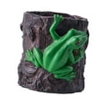 thumbnail image 4 of MAGIDEAL Flower Pot Planter with Frog Figurine Decorative Resin for Living Room Decor A, 4 of 8