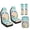 Beach Dolphin Hibiscus Leaves Seashell Heart, variant on Xoenoiee Beach Dolphin Hibiscus Leaves Seashell Heart Print Car Accessories Set of 5, PU Leather Car Seats Cover Protector, Seatbelt Cover, Auto Armrest Cover Protector for Most Vehicle, SUV, Truck