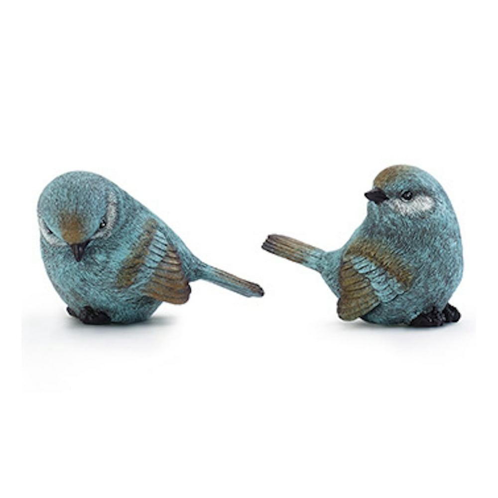 Napco Large Blue Bird Figurine 2 Assorted Poses