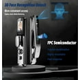 thumbnail image 5 of CNV 3D Face Recognition Door Lock 3D Face Smart Door Lock w/Camera, Fingerprint, Passcodes, IC Cards, Remote WiFi Control w/Keyless Smart Mortise Lock for Front Door via App, 5 of 7