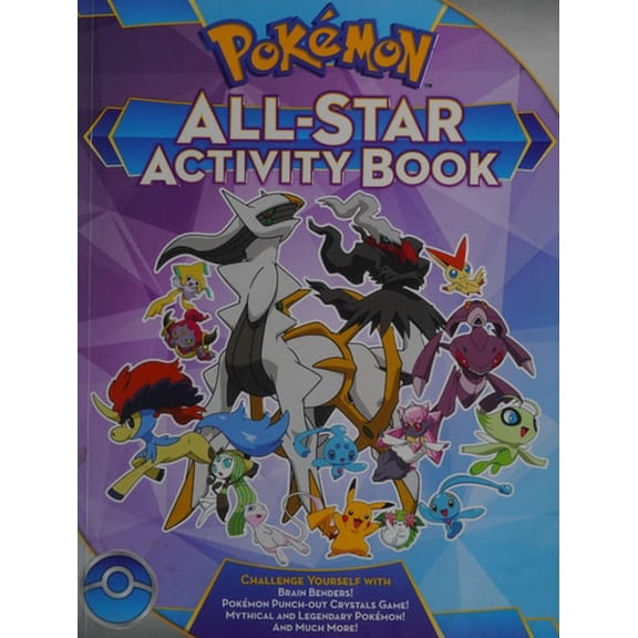 Pre-Owned Pok?mon All-Star Activity Book: Meet the Pok?mon All-Stars--With Activities Featuring Your Favorite Mythical and Legendary Pok?mon! (Paperback) 1604381914 9781604381917