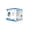 Blue, variant on AP Medical Bouffant Caps Disposable Hair Covers – Spunbond Polypropylene, Case of 1000, 21" & 24" Blue/White