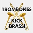 thumbnail image 3 of CafePress - Trombones Kick Brass Hoodie - Kids Hooded Sweatshirt, Classic Hoodie, 3 of 4