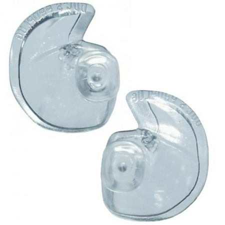 

Doc s ProPlugs (pair) Clear Vented - X-Small for Scuba Diving and Snorkeling