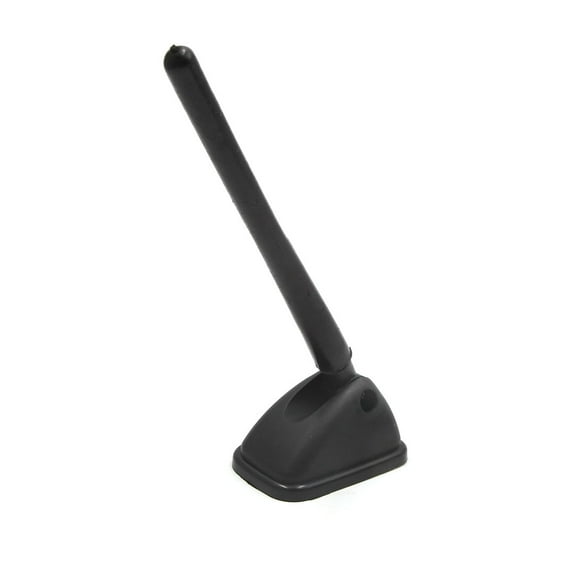 Unique Bargains Black Self-adhesive Base External Decorative Antenna Aerial for Car Auto