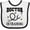 White and Black, variant on Inktastic Future Doctor in Training Boys or Girls Baby Bib