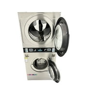 Washing Drying Machine Coin-Operated Double-Layer Commercial 220V 1PH