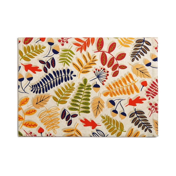 Fiesta Fall Fest Placemats, Natural, 13″ x 19″