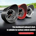thumbnail image 4 of Car Dashboard Clock Interior Accessories Console Decor Luminous Backlight 3Color, 4 of 6