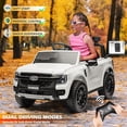 thumbnail image 3 of VOLTZ TOYS Ford Ranger 12V Kids Ride on Car Truck with Lights and Music, Licensed, 3 of 6