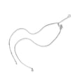 thumbnail image 2 of Collar colgante de plata collar estética cadena de gargantillas adolescentes banquetes de joyas Inevent AP009948-00, 2 of 7