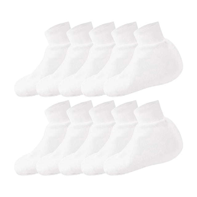 5 pares de protección de cubiertas de pies de esquí para niños en el patio de interior