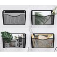 thumbnail image 2 of Wall Mount File Organizer Single Pocket Vertical Hanging File Folders Holder Paper Rack For Office Home, 2 of 3