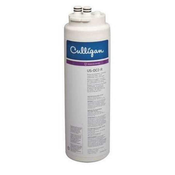 CULLIGAN USDC2R Water Filter Housing,105/64 H,35/64 W