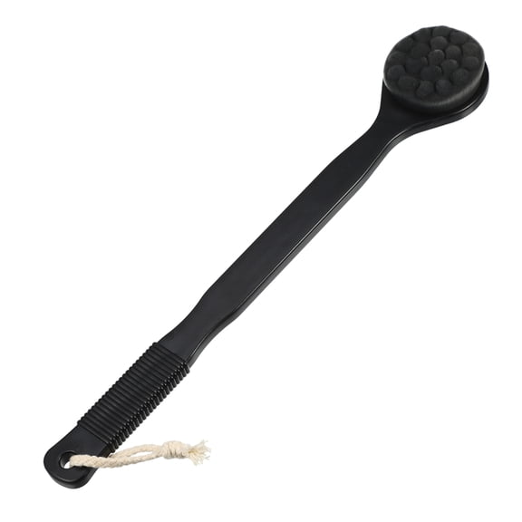 Unique Bargains Long Handle Bath Brush Cat Claw Bath Brush 15.55" Black 1 Pc