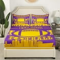 thumbnail image 3 of Erosebridal Teen Ball Gaming Football Sheet Set Twin,Sport Game Bedding Sets Twin Size,Gamer Decoration(Minnesota),3pcs, 3 of 7