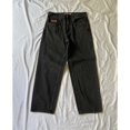 thumbnail image 1 of Empyre denim skateboard pantalones vaqueros de niño grande negro puro pantalones sueltos rectos resistentes al desgaste bordados, 1 of 5