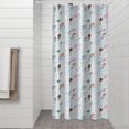 thumbnail image 2 of Mermaid Princess Sea Pattern Shower Curtain 36"x72" ,Bathroom Decorative Shower Curtains Set with 12 Hooks,Modern Waterproof Washable Shower Curtain, 2 of 6