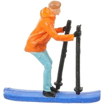 FRCOLOR Statue for Decoration Made of Resin Multi Color 5 Pieces