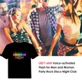 thumbnail image 3 of Labymos Camiseta LED Flash activado por voz, 3 of 7
