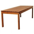 thumbnail image 5 of Lynwood 9-Piece Eucalyptus/Wicker Patio Dining Set w/Grey Cushions, Seating Capacity: 8, 5 of 9