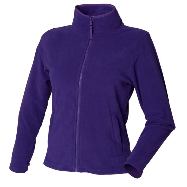 Henbury - Chaqueta de micro-polar para mujer (Púrpura)