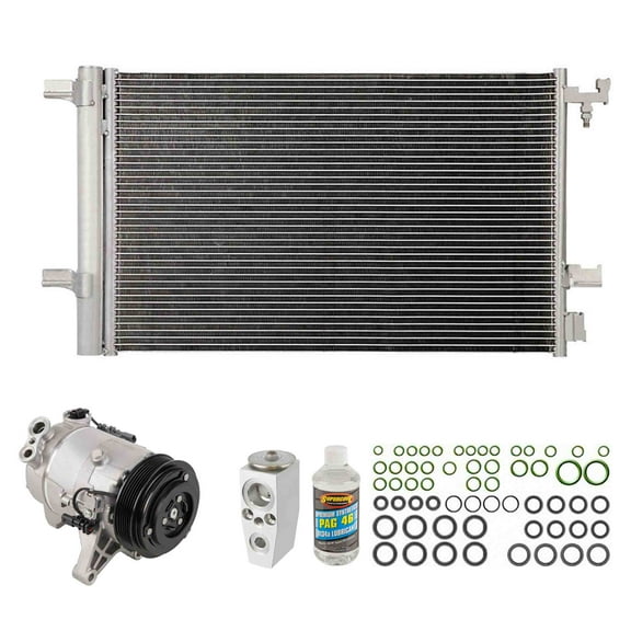 For Chevy Impala 2014 2015 A/C Kit w/ AC Compressor Condenser & Drier - BuyAutoParts