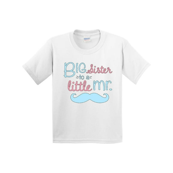 Inktastic Big Sister to a Little Mr Youth T-Shirt
