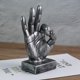 thumbnail image 5 of Accesorios para Encimeras de Cocina Soledad escultura de escritorio 3 de Resina Gestos de Mano Plata, 5 of 5