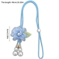 thumbnail image 5 of MOMOJIA Creative Pearls Flower Curtain Tiebacks Ropes Set Of 2 Elegant Window Drapery Holdbacks Ties Accessories Home Decors, 5 of 18