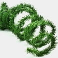 thumbnail image 2 of 4 pack Christmas House 15 ft each ( 60 feet total )  Wired Green Pine Garland Decoration Indoor/Outdoor for Holiday Wedding Party Festival Decor, 2 of 2