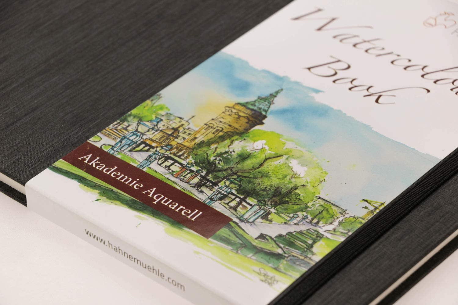Hahnemuehle Akademie Watercolor Paper Book, 30 Pages, Landscape, 5.8" x 8.2"